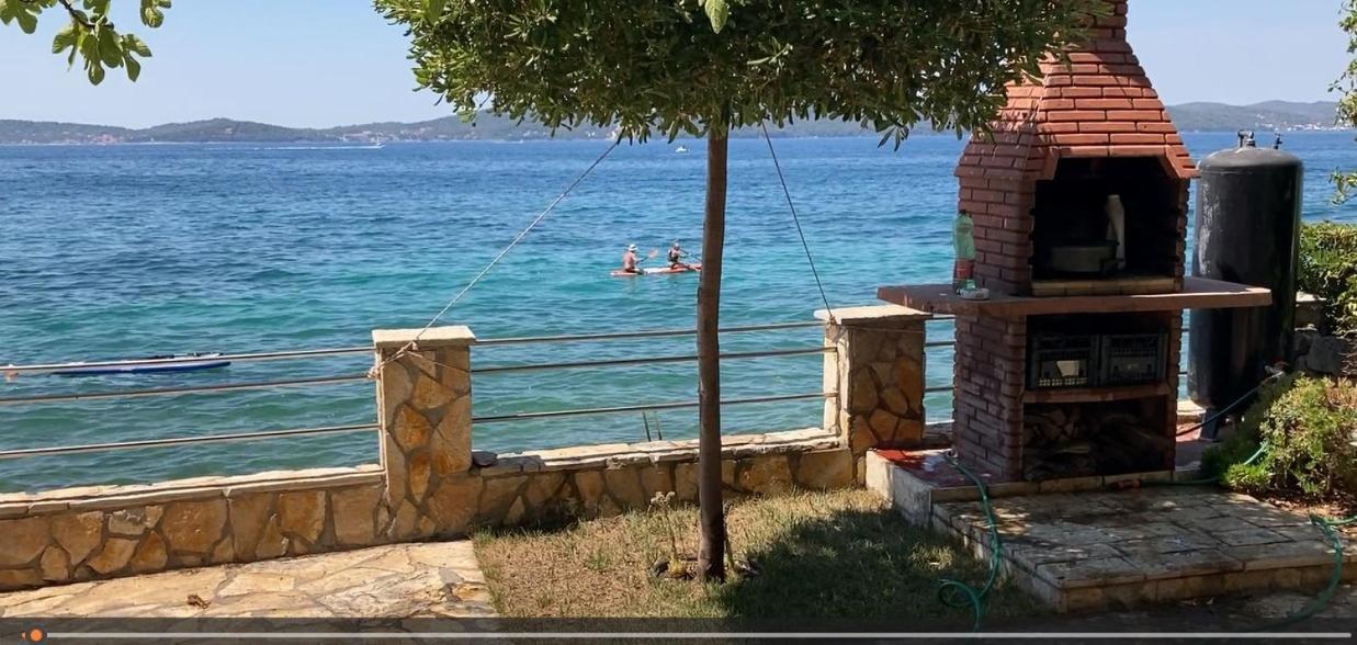 House First Row By The Sea Villa Bibinje Exterior foto